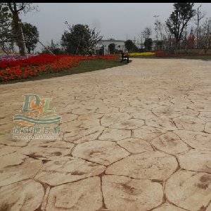 彩色壓印藝術地坪系統的優(yōu)勢